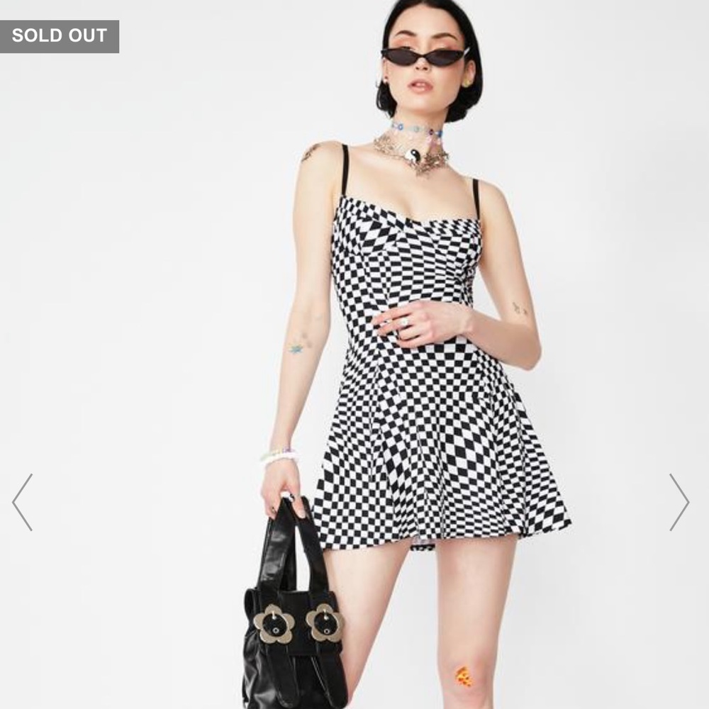 Reality Check Flared Dress